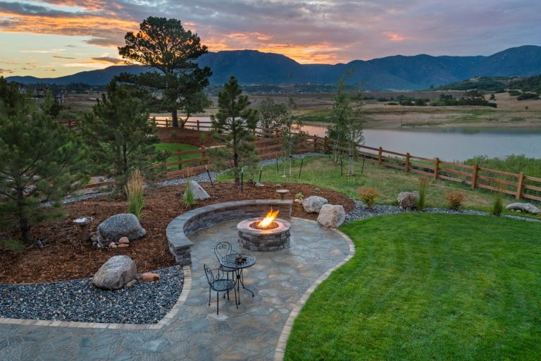 Custom Fire Pit by Green Shield Utah
